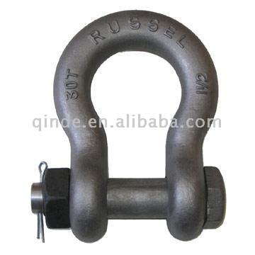 US Type Safety Pin Anchor Shackles